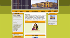 Desktop Screenshot of mmcmargao.gov.in